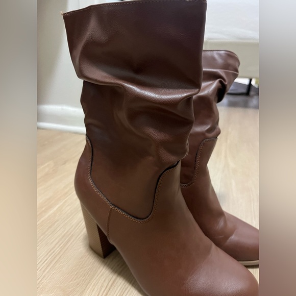 Brown Calf Boots - Picture 2 of 2